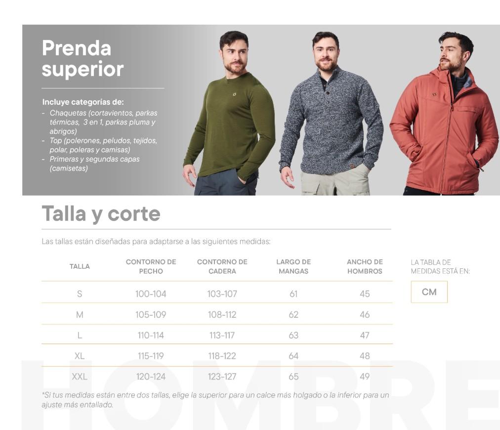 Miniatura Camiseta Primera Capa Terrance Hombre -