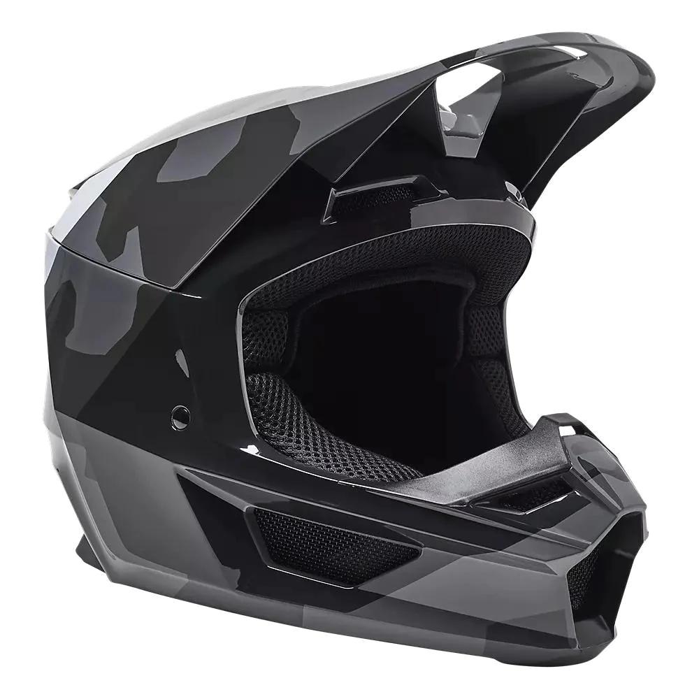 Casco Moto Niño V1 BKNR Camo  -