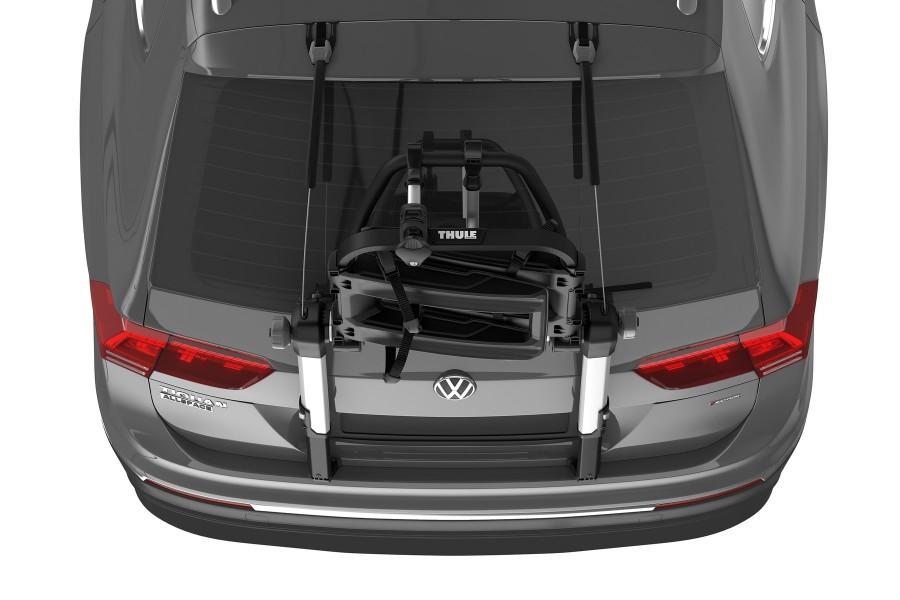 Miniatura Porta Bicicleta Outway Platform 2B Para Auto - Color: Negro