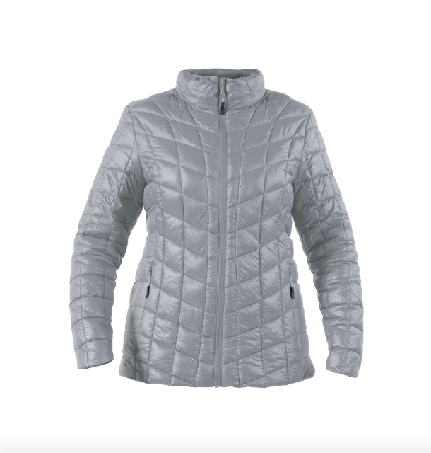 Miniatura Parka Mujer Insulada Traveler - Color: Gris