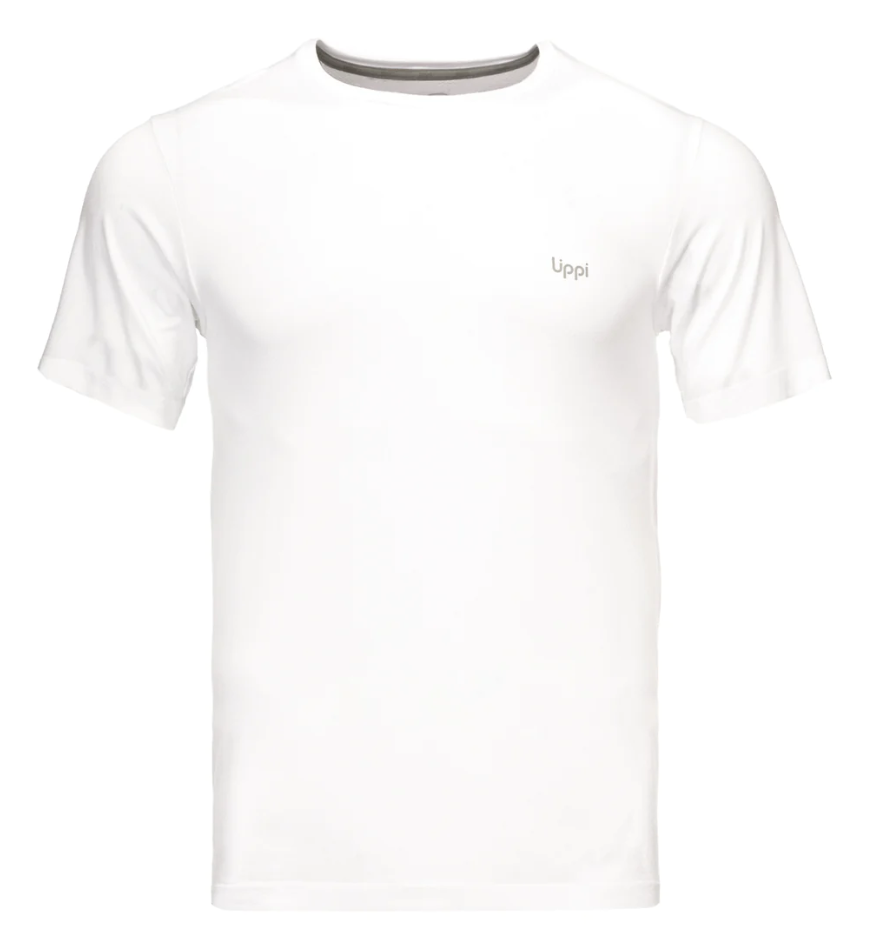 Polera Hombre Challenge Seamless T-Shirt - Color: Blanco