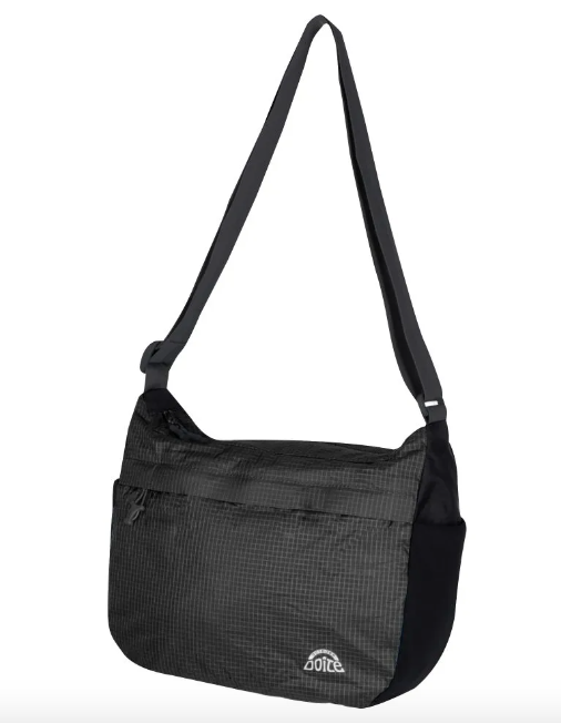 Bolso De Hombro Compactable Meda - Color: Negro