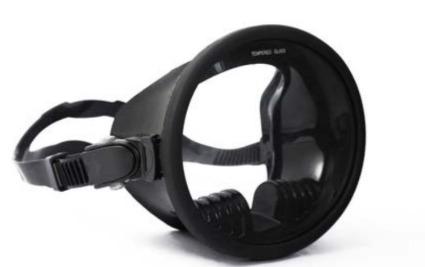 Mascara Buceo Redonda Grande -