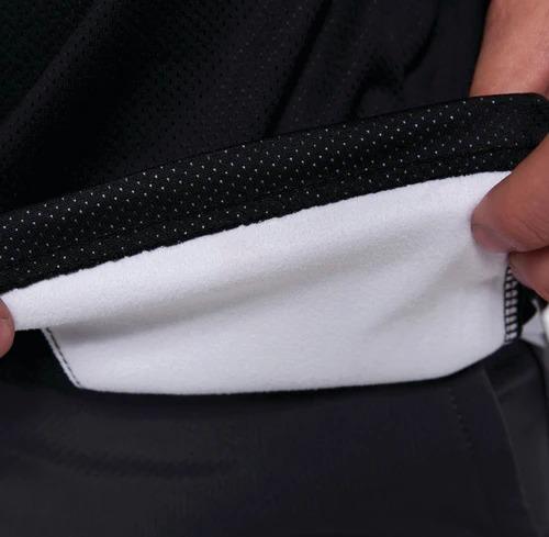 Jersey Ridecamp Charcoal Manga Corta - Color: Negro