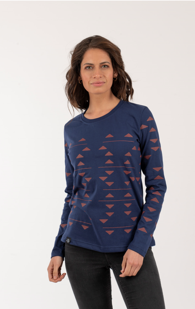 Polera Triangulos Mujer