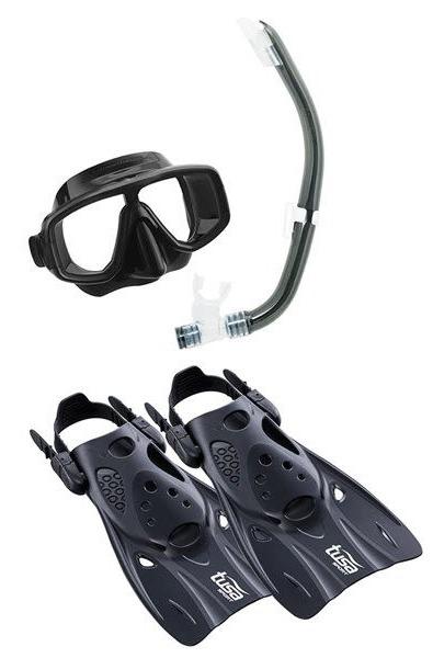 Platina Mask, Snorkel & Fin Set 