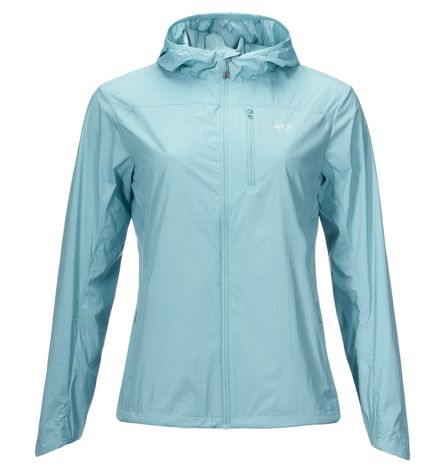 Chaqueta Mujer Spry WindBreaker Hoody Jacket - Color: Turquesa