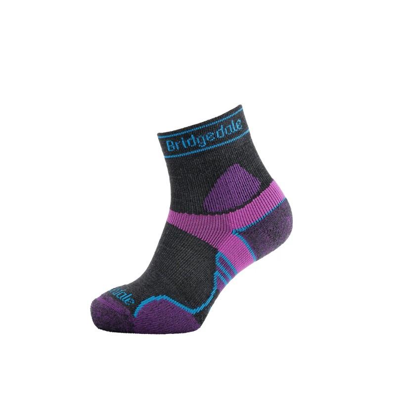 Calcetines Mujer Caña Media Trail Run Lightweight 