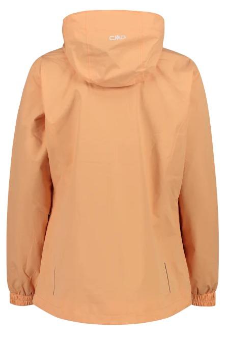 Miniatura Chaqueta Mujer con Gorro Impermeable - Color: Durazno