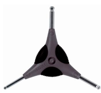 Llave Allen Bola 4, 5 y 6 mm - Color: Negro-Gris