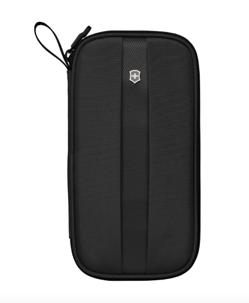 Porta Documentos Travel Organizer con protección RFDI - Color: Negro