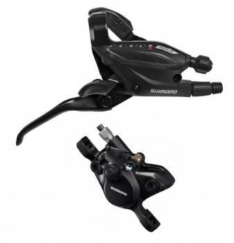 Freno Hidráulico Trasero Completo St-Ef505(9r), 9spd, Br-Mt200(R) - Color: Negro