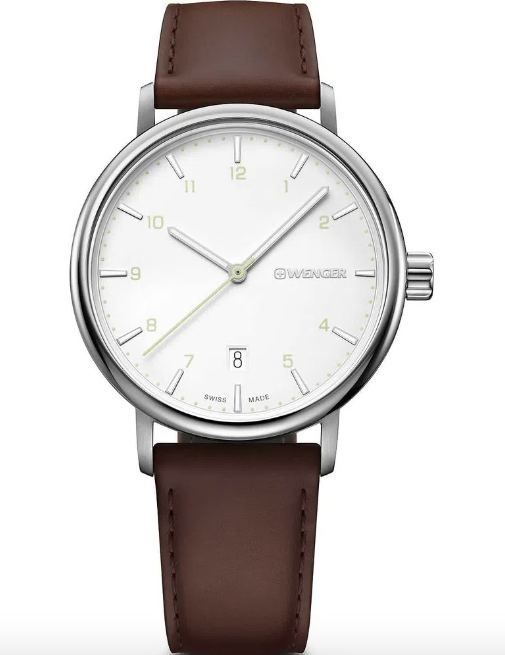 Reloj Urban Classic Dial Plata 40 Mm - Color: Cafe