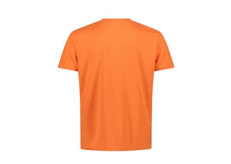 Miniatura Polera Hombre Cuello Redondo - Color: Naranja