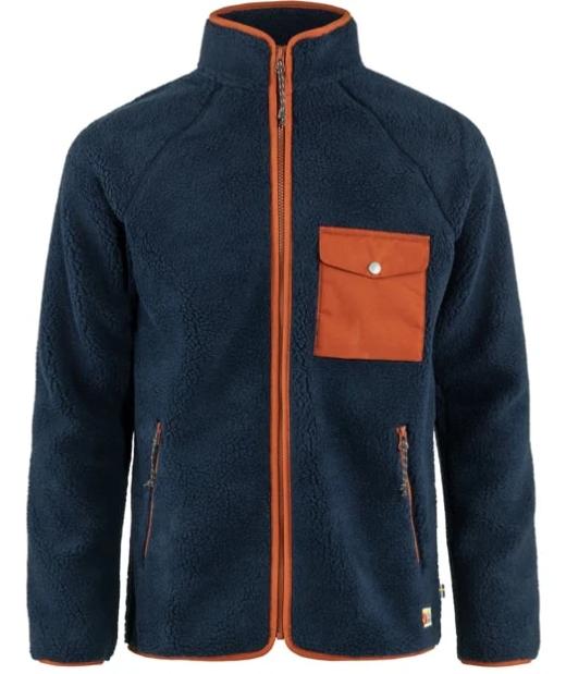 Miniatura Polar Hombre Vardag Pile - Color: Navy - Autumn Leaf