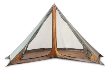 Miniatura Carpa Dakota Taupe 4 Personas - Color: Marron