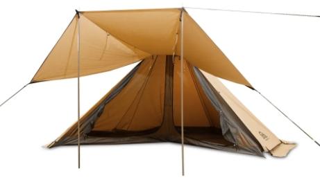 Carpa Dakota Taupe 4 Personas - Color: Marron