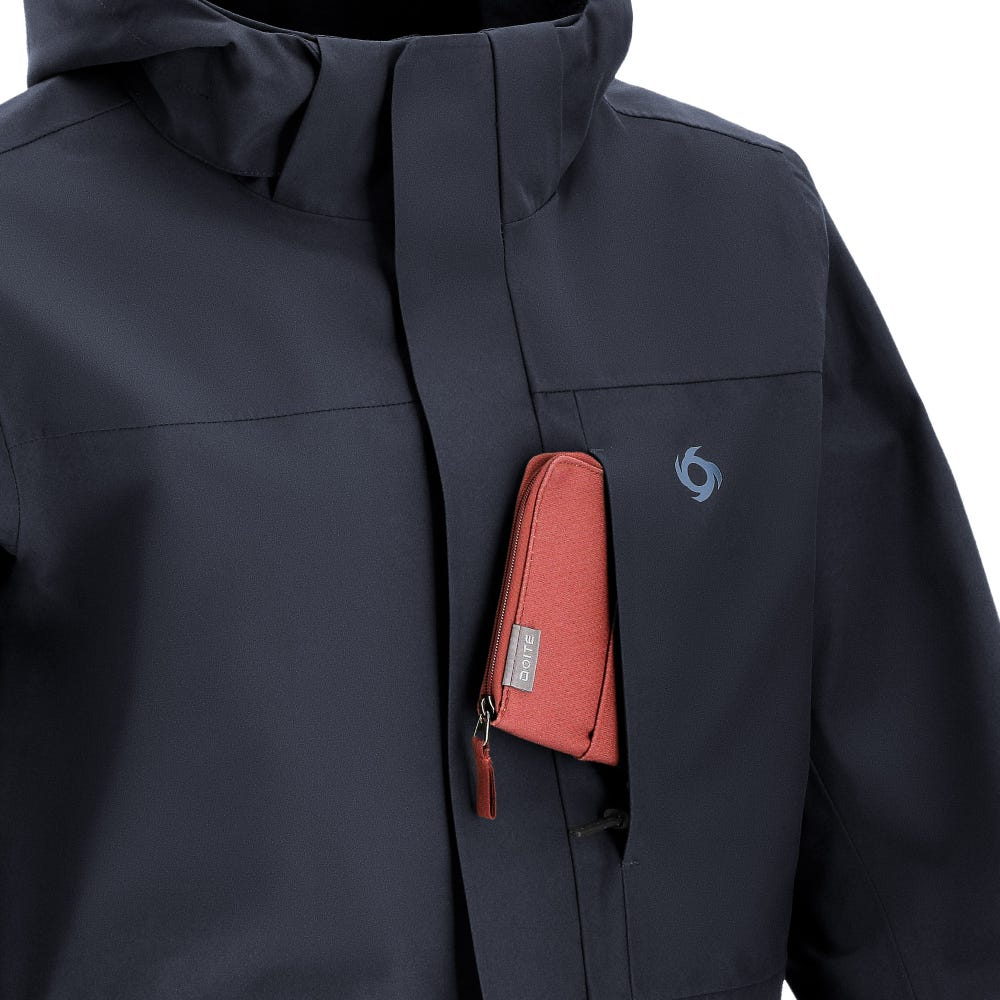 Cortaviento Impermeable Enio Hombre Azul Marino - Color: Azul Marino