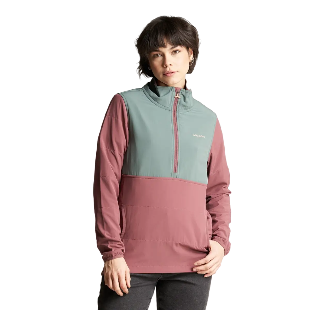 Miniatura Poleron Mujer Del Sur 1/4 Zip Sin Capucha -