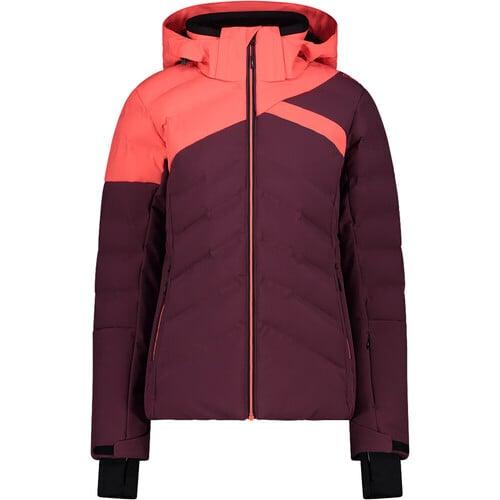 Chaqueta Mujer Zip Hood 33W0676 - Color: Burgundy