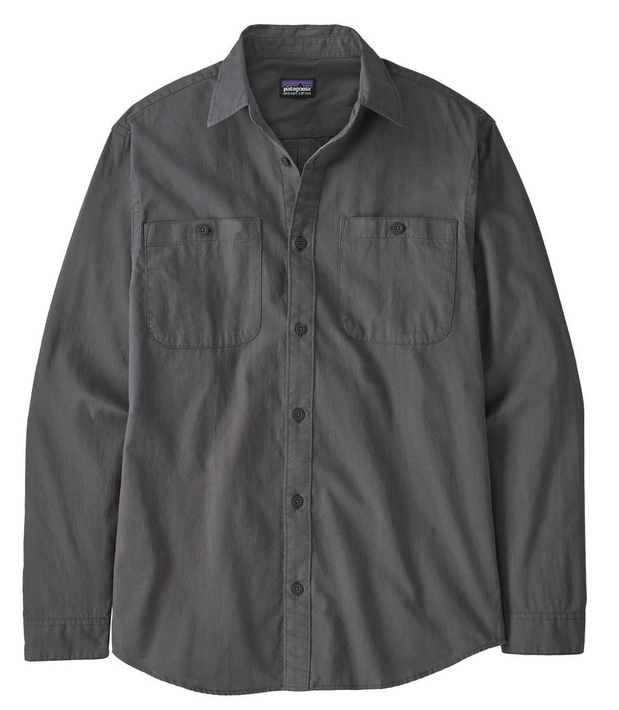 Camisa Manga Larga Hombre Pima Cotton Shirt - Color: Gris