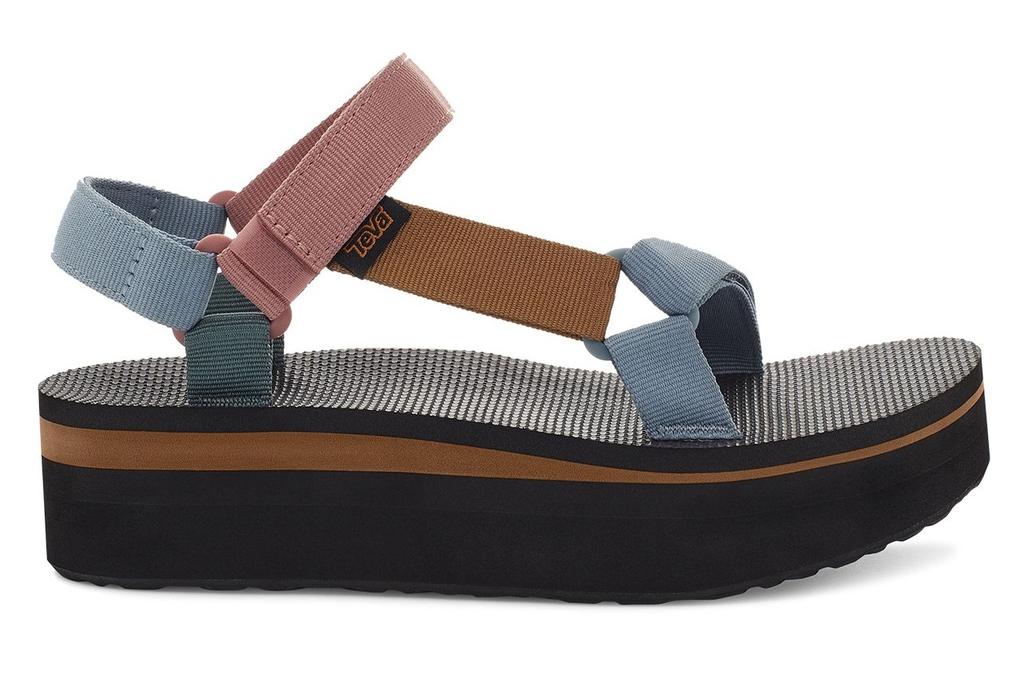 Sandalia Mujer Flatform Universal - Color: Light Multi