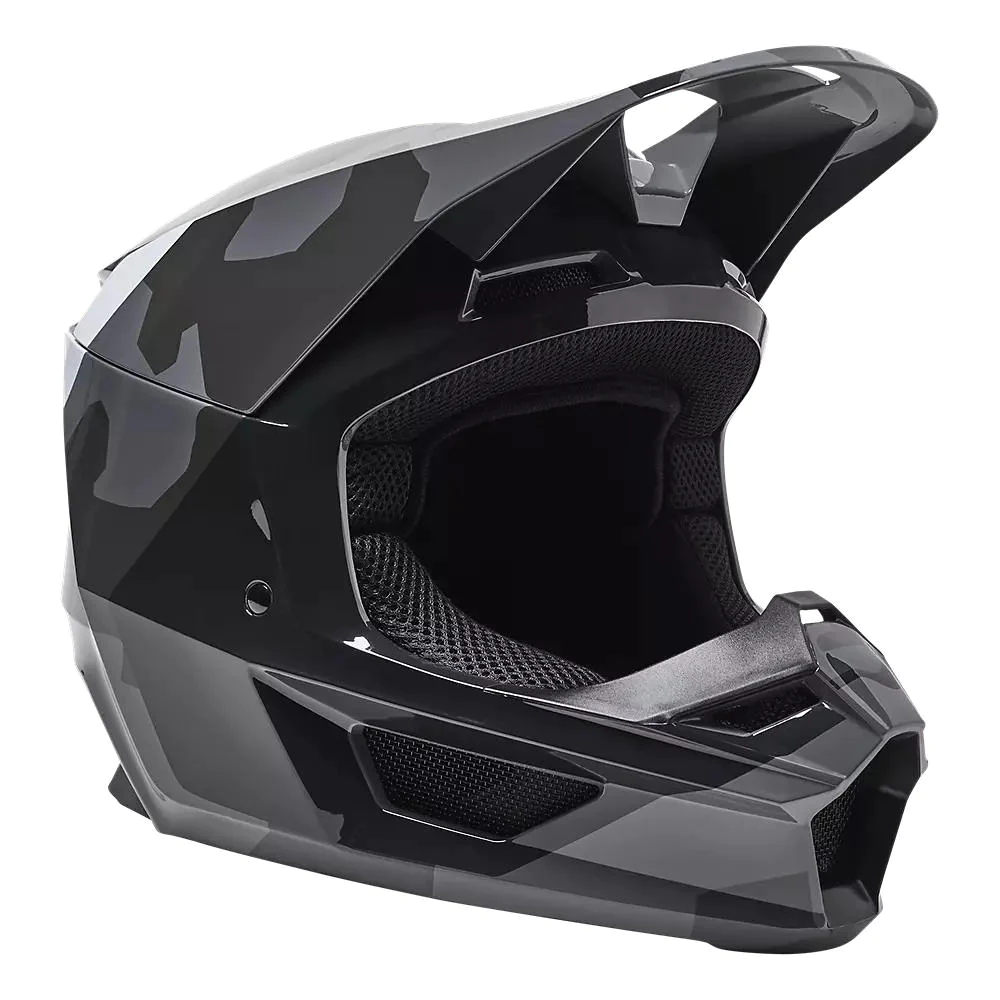 Miniatura Casco Moto Niño V1 BKNR -