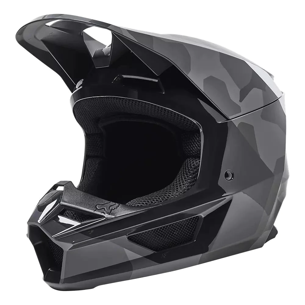 Miniatura Casco Moto Niño V1 BKNR -