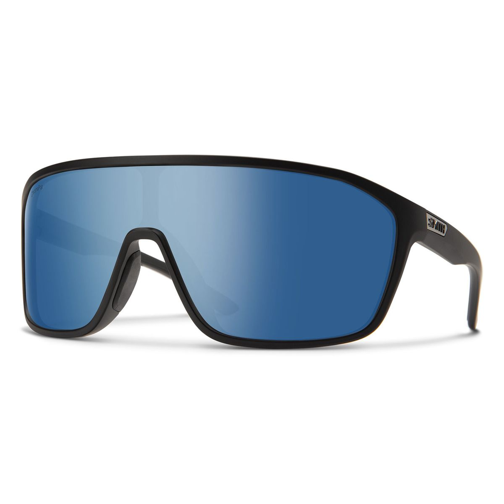 Lente Smith Boomtown Matte Black CP Polarized  -