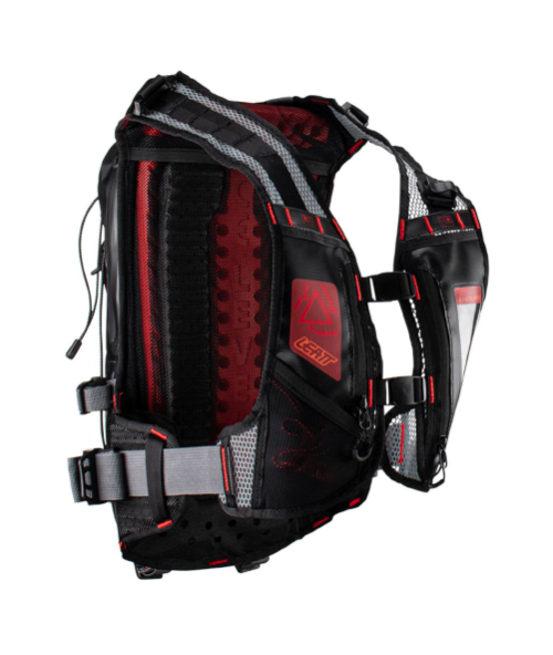 Mochila Moto Hydradri Wp 2.0 - Color: Negro-Rojo