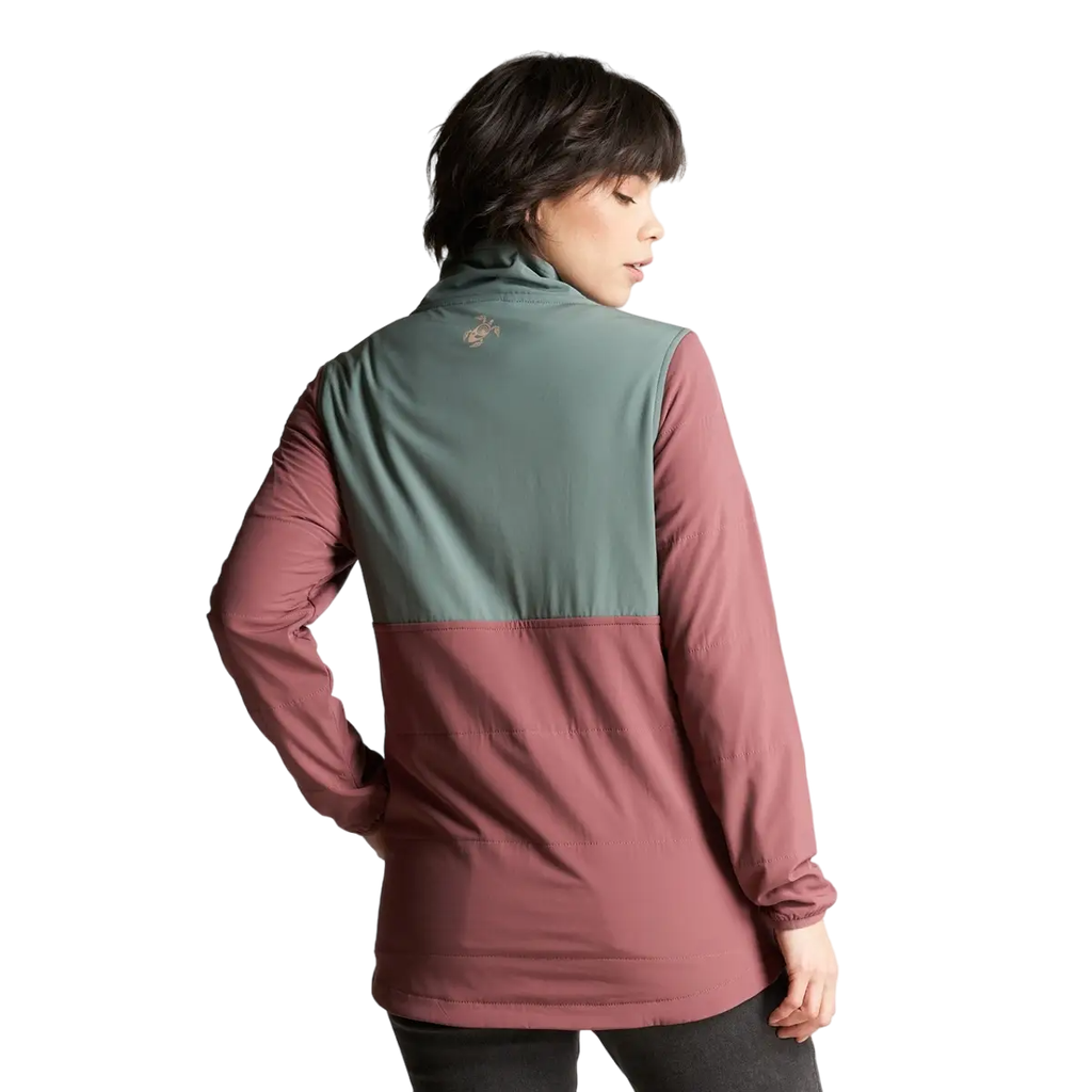 Miniatura Poleron Mujer Del Sur 1/4 Zip Sin Capucha -