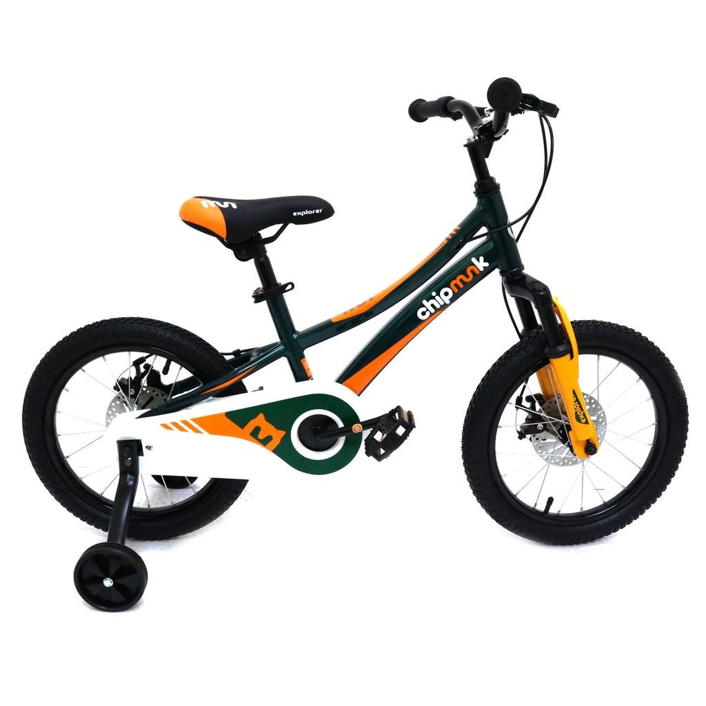 Miniatura Bicicleta Chipmunk Niño Aro 16 Explorer Disc - Color: Verde