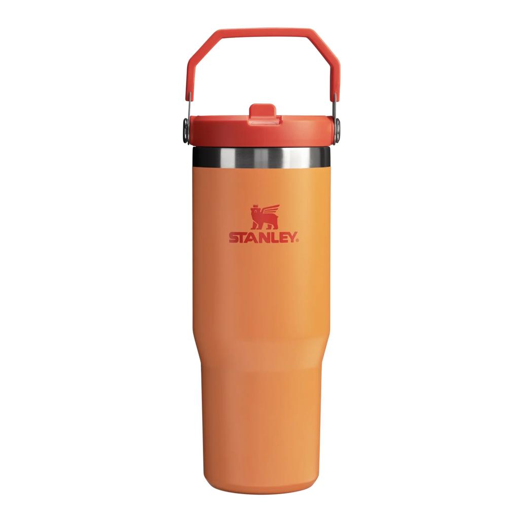 Botella Térmica Flip Straw | 887 ml - Color: Naranja