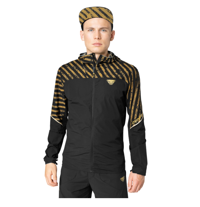 Miniatura Chaqueta Hombre Trail Wind - Color: Negro/Marron