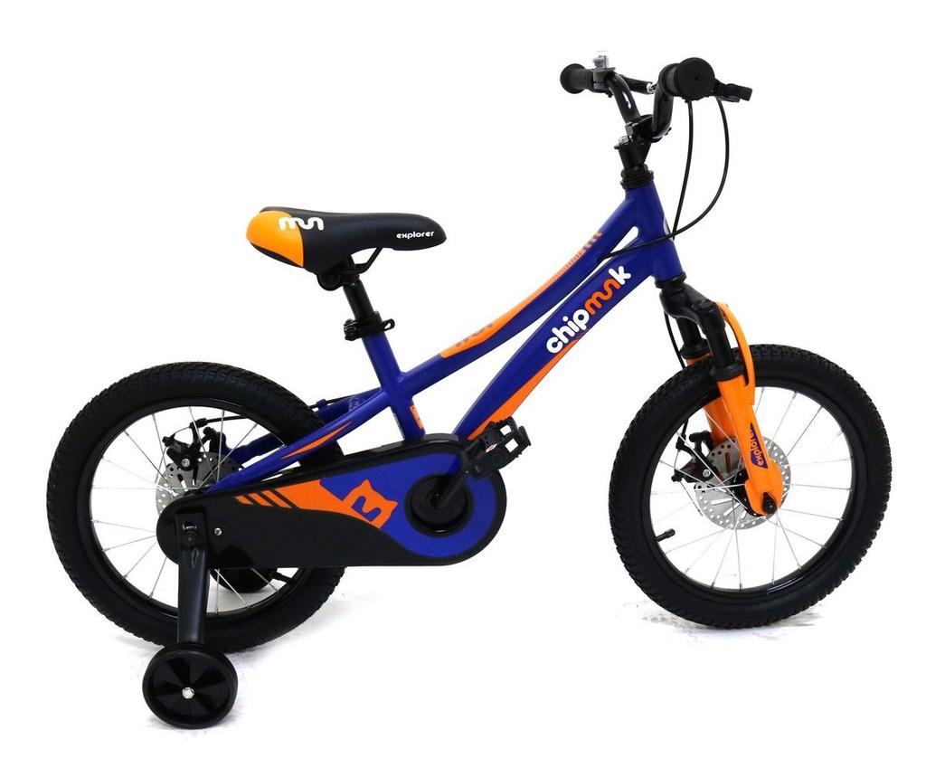 Bicicleta Chipmunk Niño Aro 16 Explorer Disc - Color: Azul