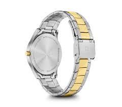 Reloj City Classic,3n 2t Esfera Sir,3n 2t sst Pulsera 34 mm - Color: Oro-Plata