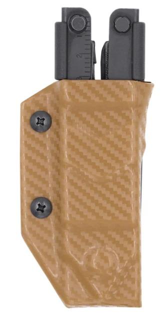 Miniatura Funda de Kydex para el Gerber MP600 - Color: Carbón Marrón