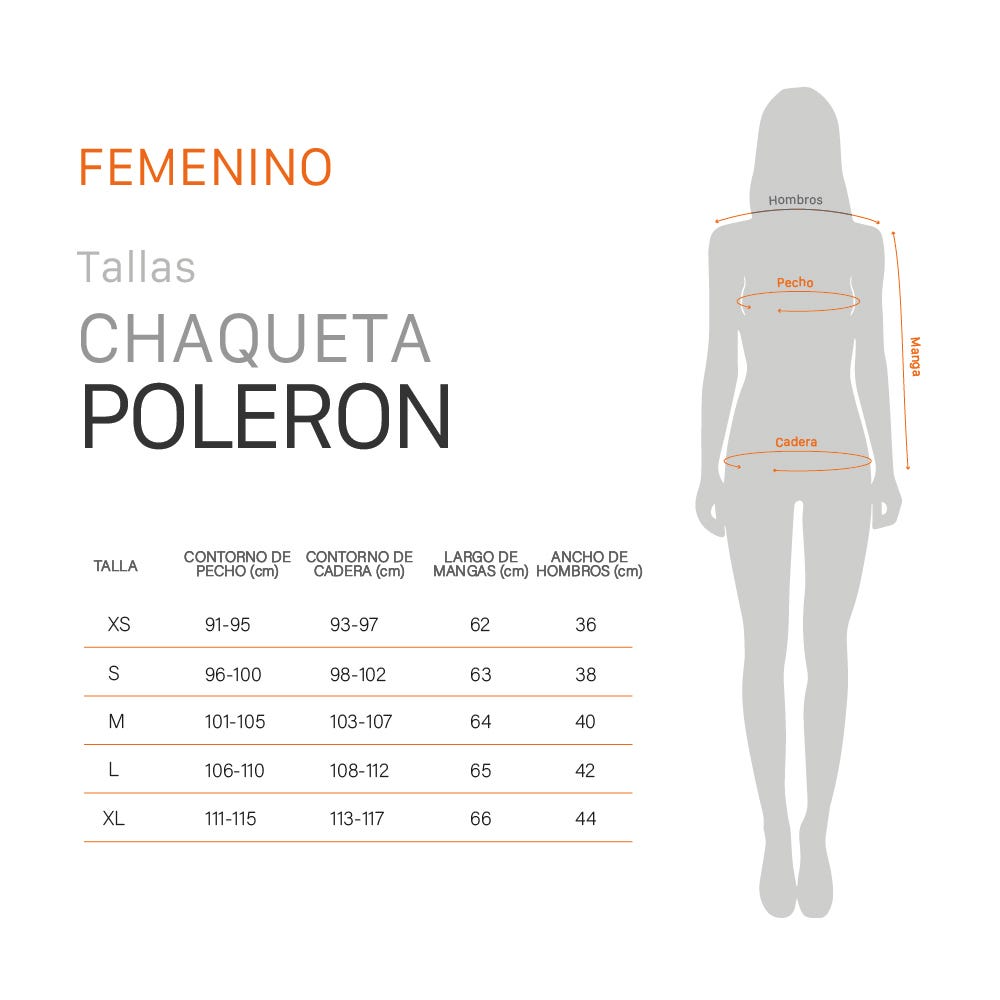 Miniatura Poleron Soren Mujer Negro - Color: Negro