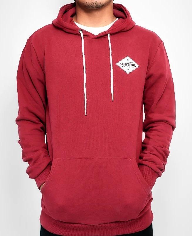 Hoodie Austral Nativo  - Color: Burgondy