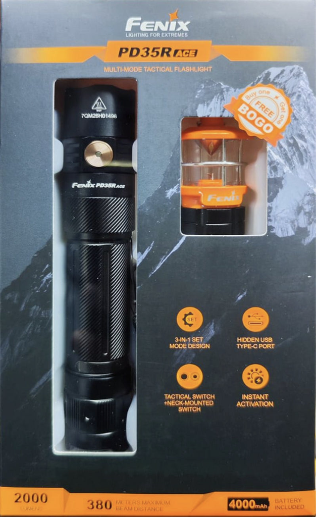 Linterna Fenix PD35R ACE -