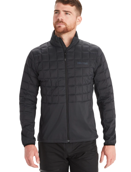 Miniatura Chaqueta Hombre Echo Featherless Hybrid - Color: Negro