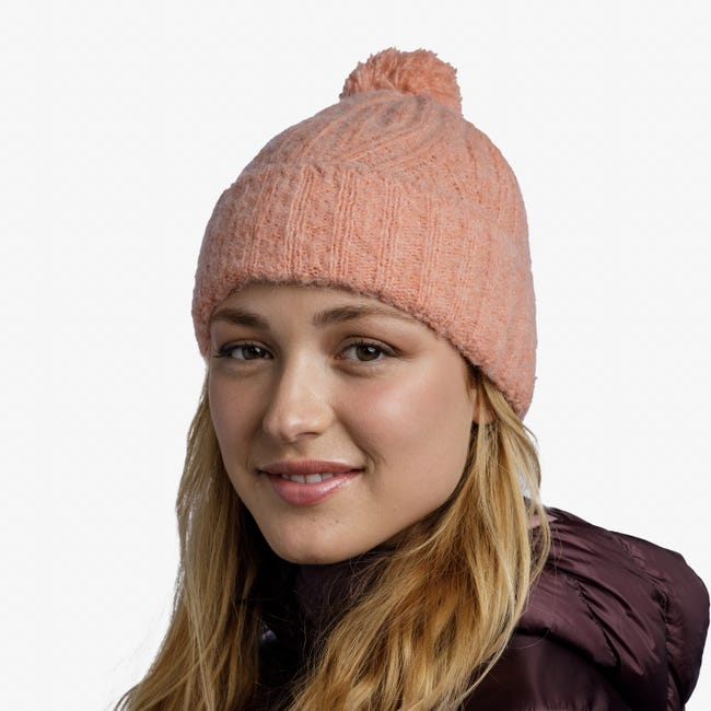 Gorro Knitted Beanie Nerla Crimson - Color: Nerla Crimson
