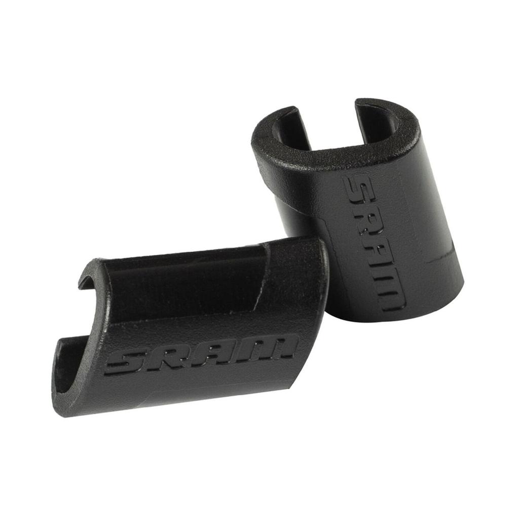 Abrazadera Guía Flexible 2U - Color: Negro