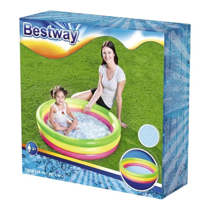 Miniatura Piscina Inflable Redonda para niños 102X25Cm -