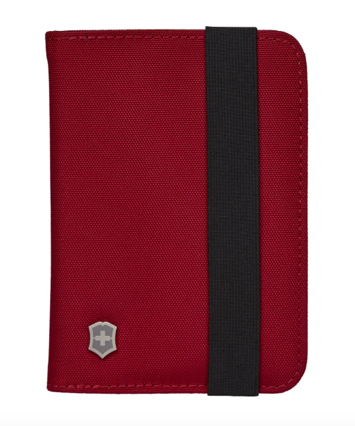 Miniatura Porta Pasaportes Con Protección Rfid - Color: Rojo