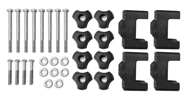 Kit de Montaje para Porta Kayak en Barra Modelo Euro