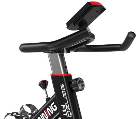 Miniatura Bicicleta Spinning 8kg - Color: Negro-rojo