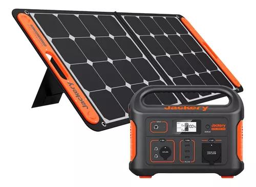 Kit Estación De Energía Portátil 500w + Panel 100w