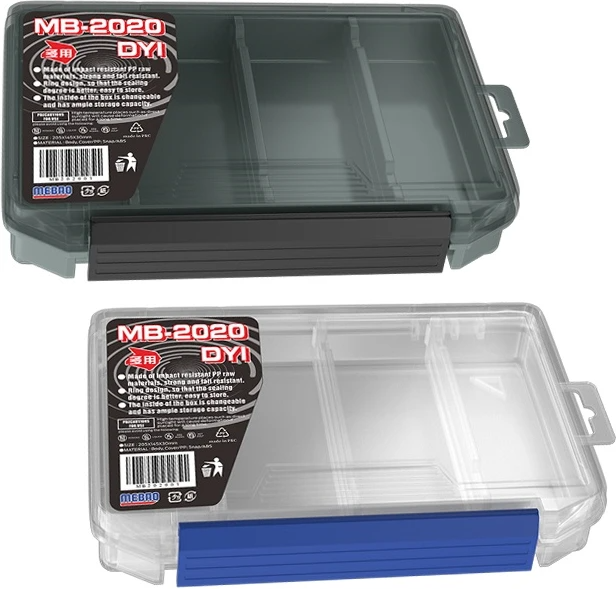 Caja de Señuelos 204X145X30 MM MB-2020DYI - Color: Transparente
