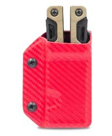 Miniatura Funda Kydex para Leatherman OHT - Color: Carbón Rojo